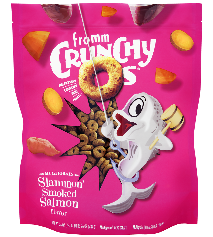 Crunchy O's - Slammon Smoked Salmon Flavor