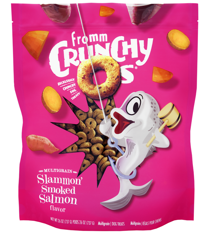 Crunchy O's - Slammon Smoked Salmon Flavor