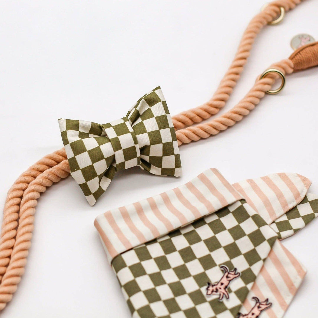 Checkered Bow Tie
