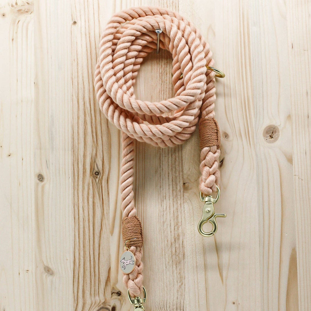 Champagne Quartz Hands-Free Rope Leash