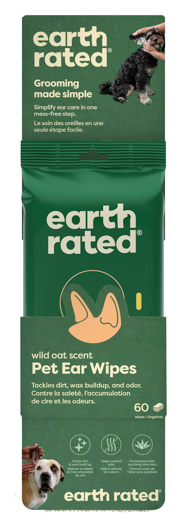 Ear Cleansing Wipes (60 ct)
