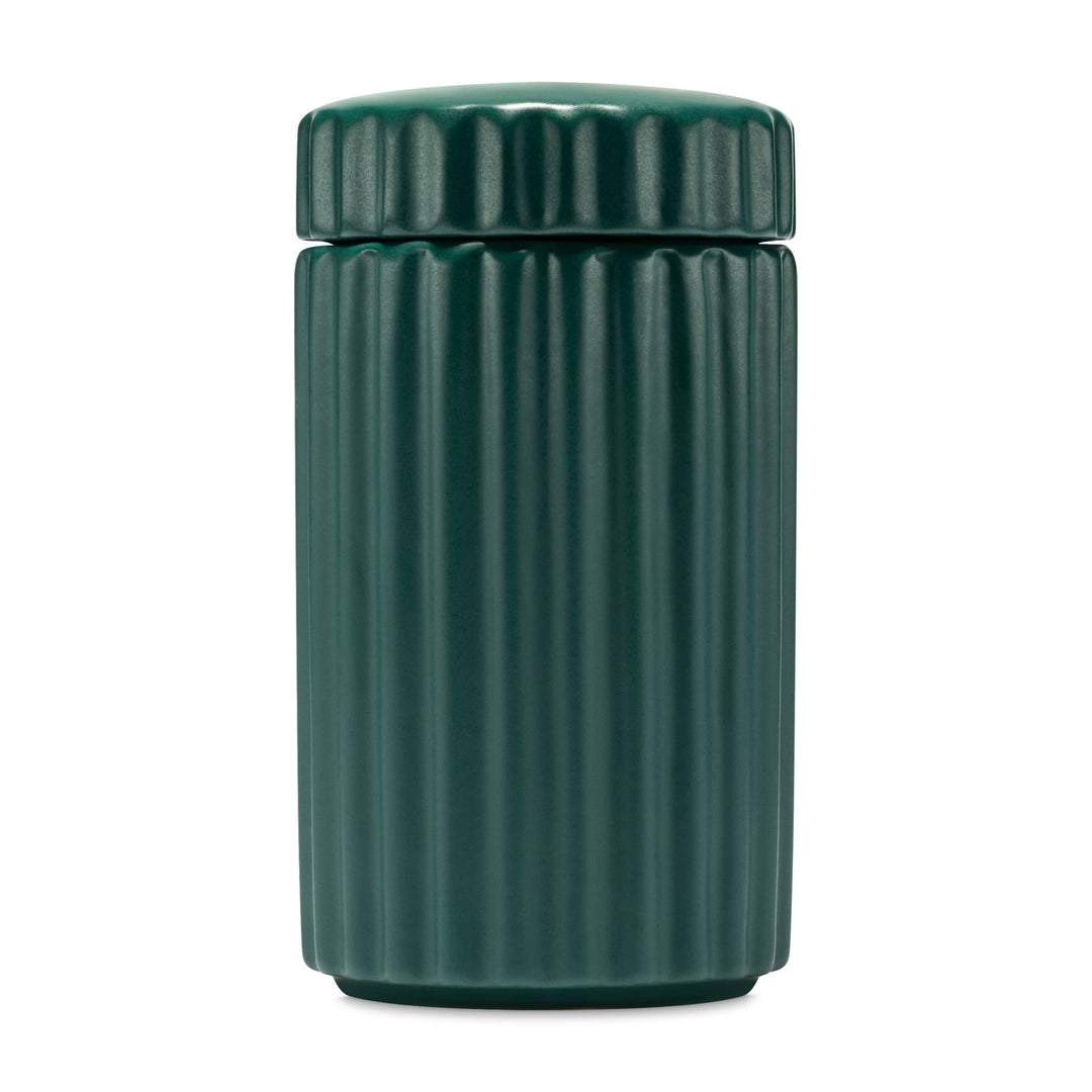 Ripple Ceramic Dog Treat Jar