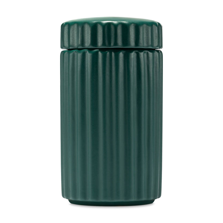Ripple Ceramic Dog Treat Jar