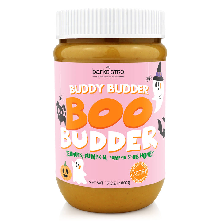 Dog Peanut Butter - Halloween BOO BUDDER (17 oz Jar)