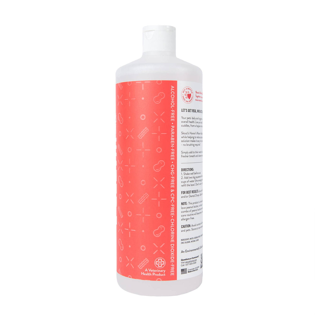 Oral Care Water Additive: PB & Bacon 32 oz