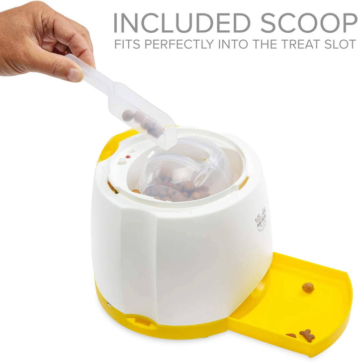 Treat Dispenser with Remote Button, Dog Memory Training Toy