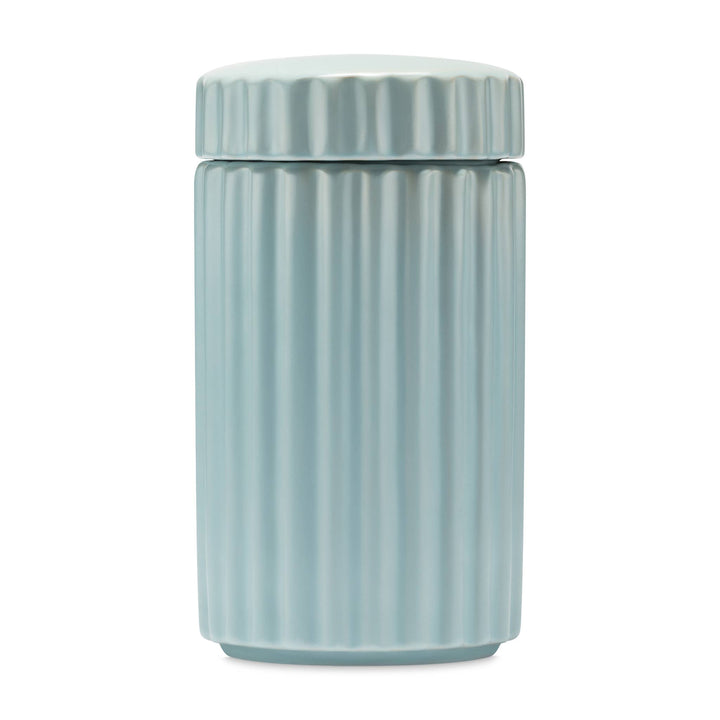 Ripple Ceramic Dog Treat Jar