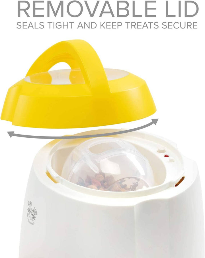 Treat Dispenser with Remote Button, Dog Memory Training Toy