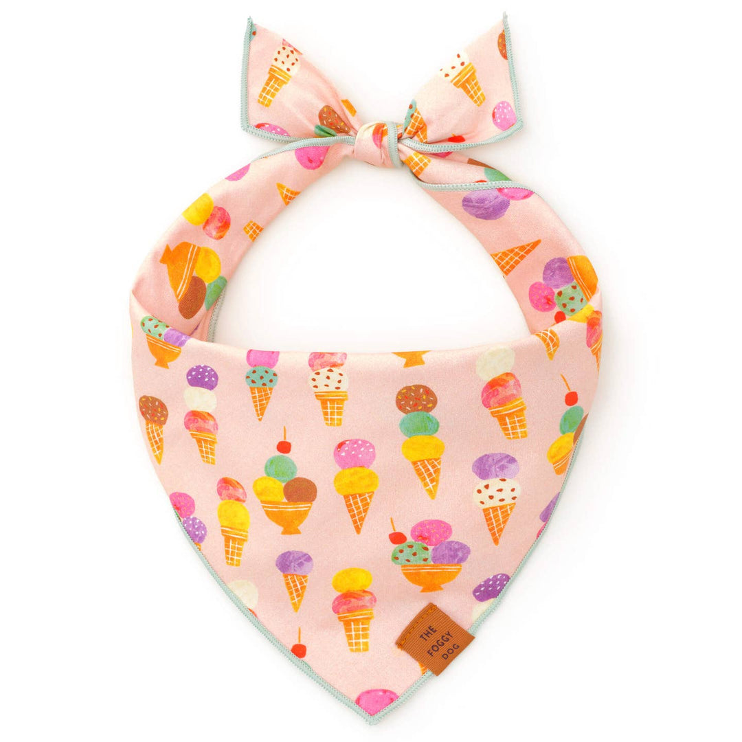 Sundae Funday Summer Dog Bandana