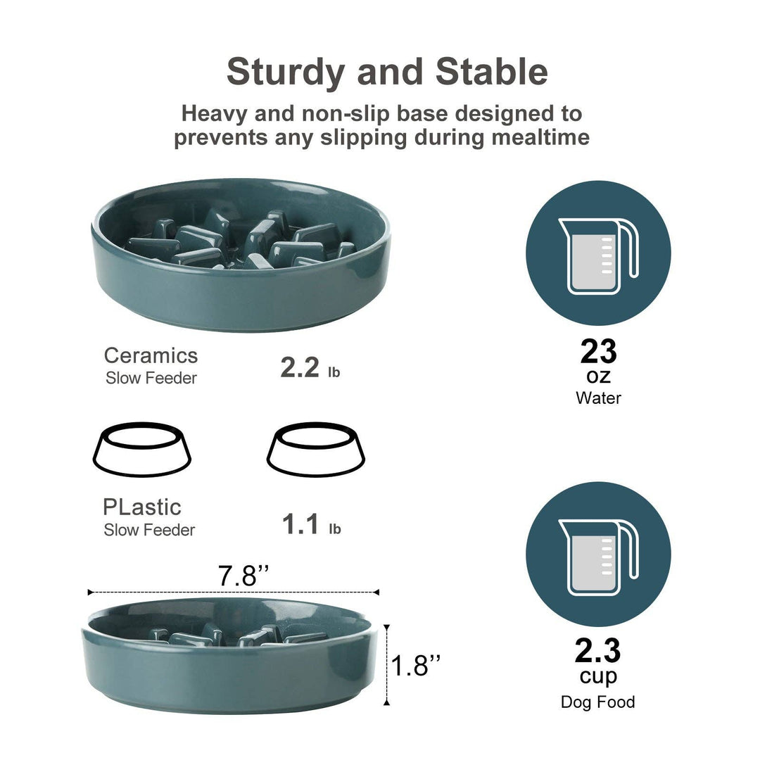 Spark Slow Feeder Dog Bowl
