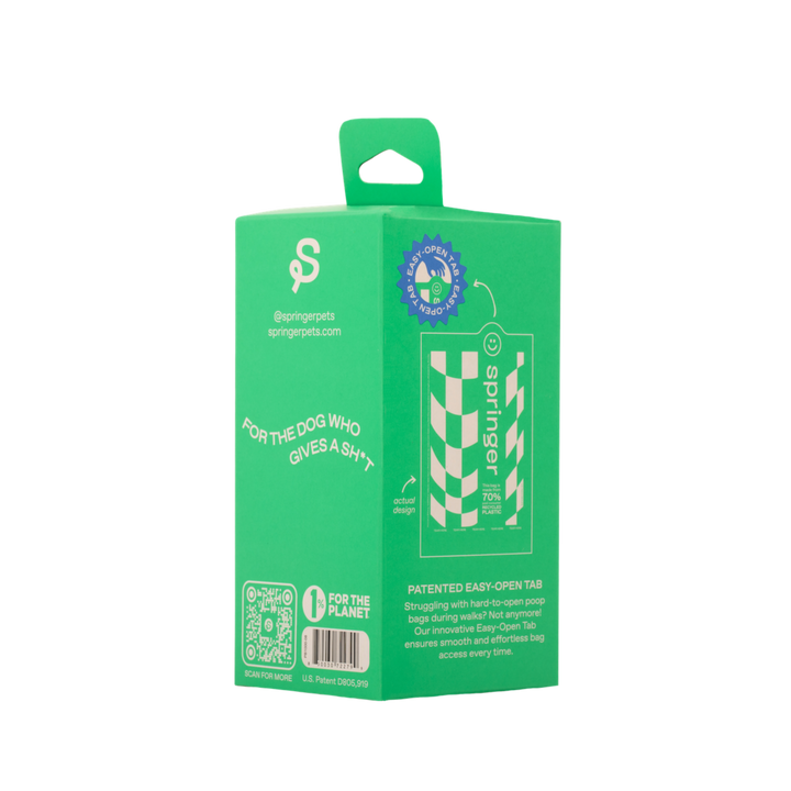 Premium Dog Poop Waste Bags, 120 Bags, 8 Rolls