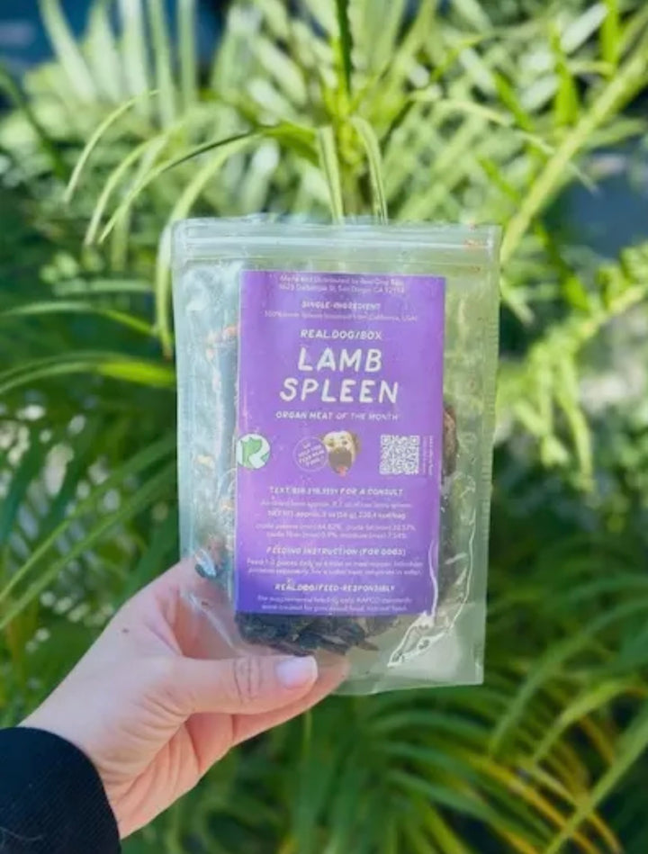 Real.Dog Lamb Spleen