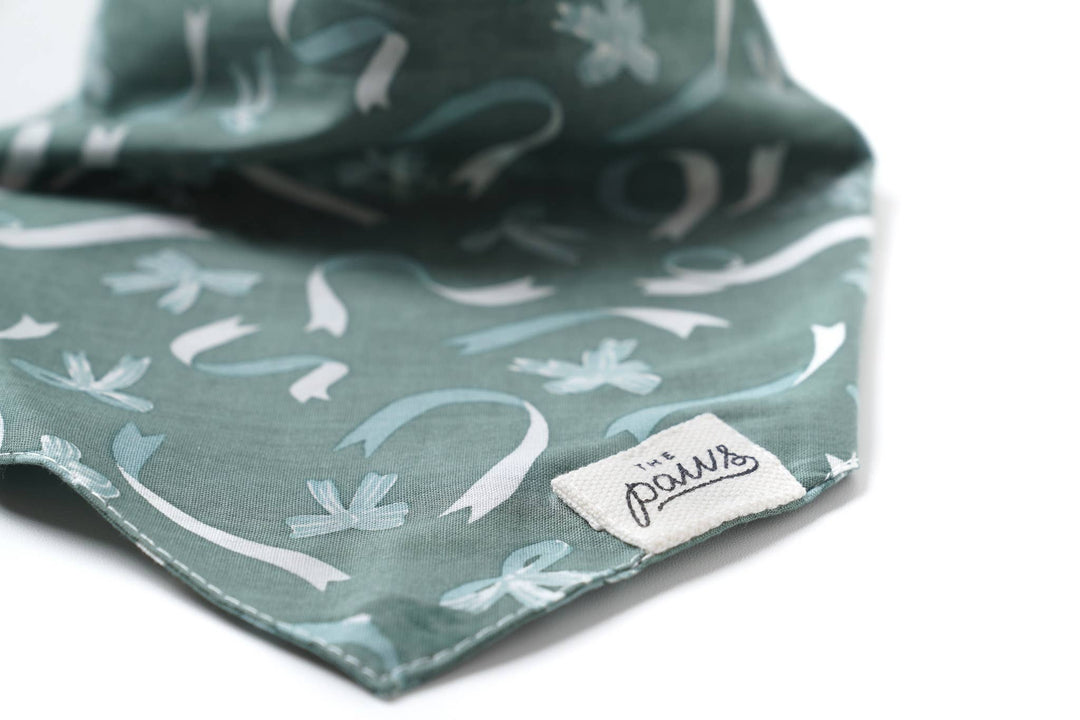 Bows Winter Dog Bandana