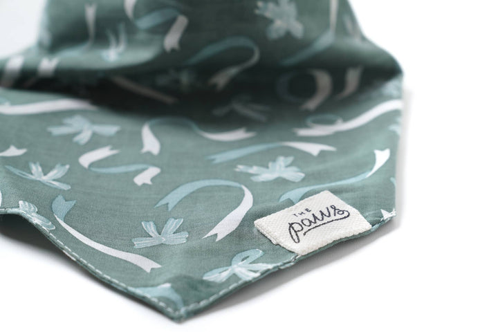 Bows Winter Dog Bandana