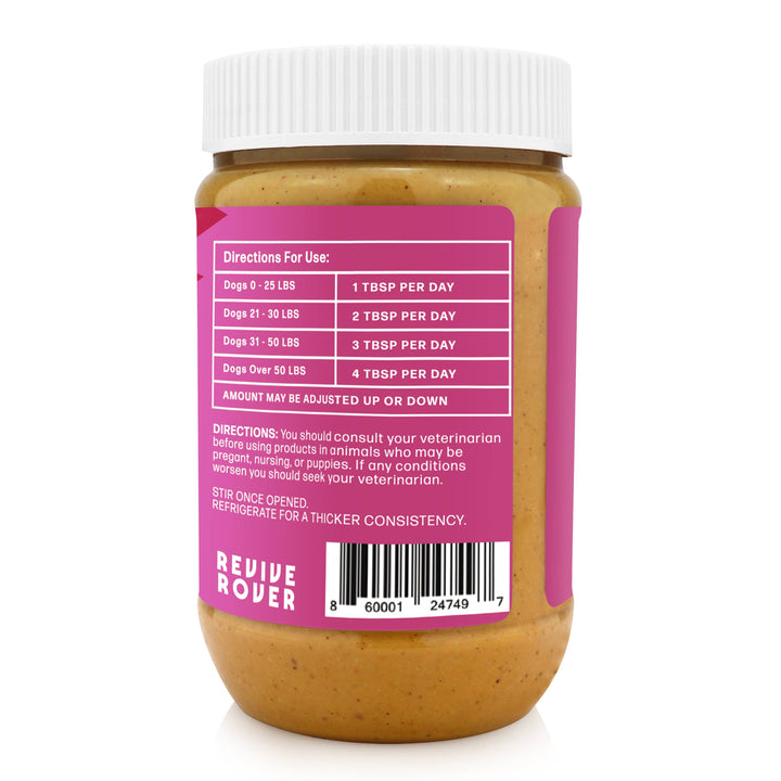 Dog Peanut Butter - Cranberry Canine Hip & Joint Buddy Budder (17 oz Jar)