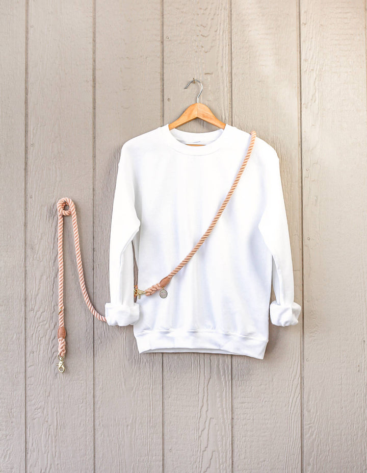 Champagne Quartz Hands-Free Rope Leash