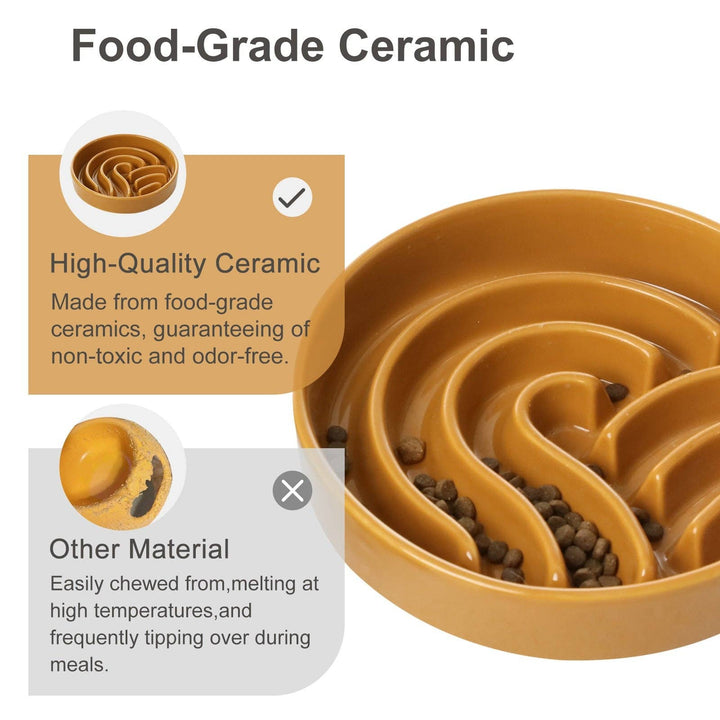Spark Slow Feeder Dog Bowl