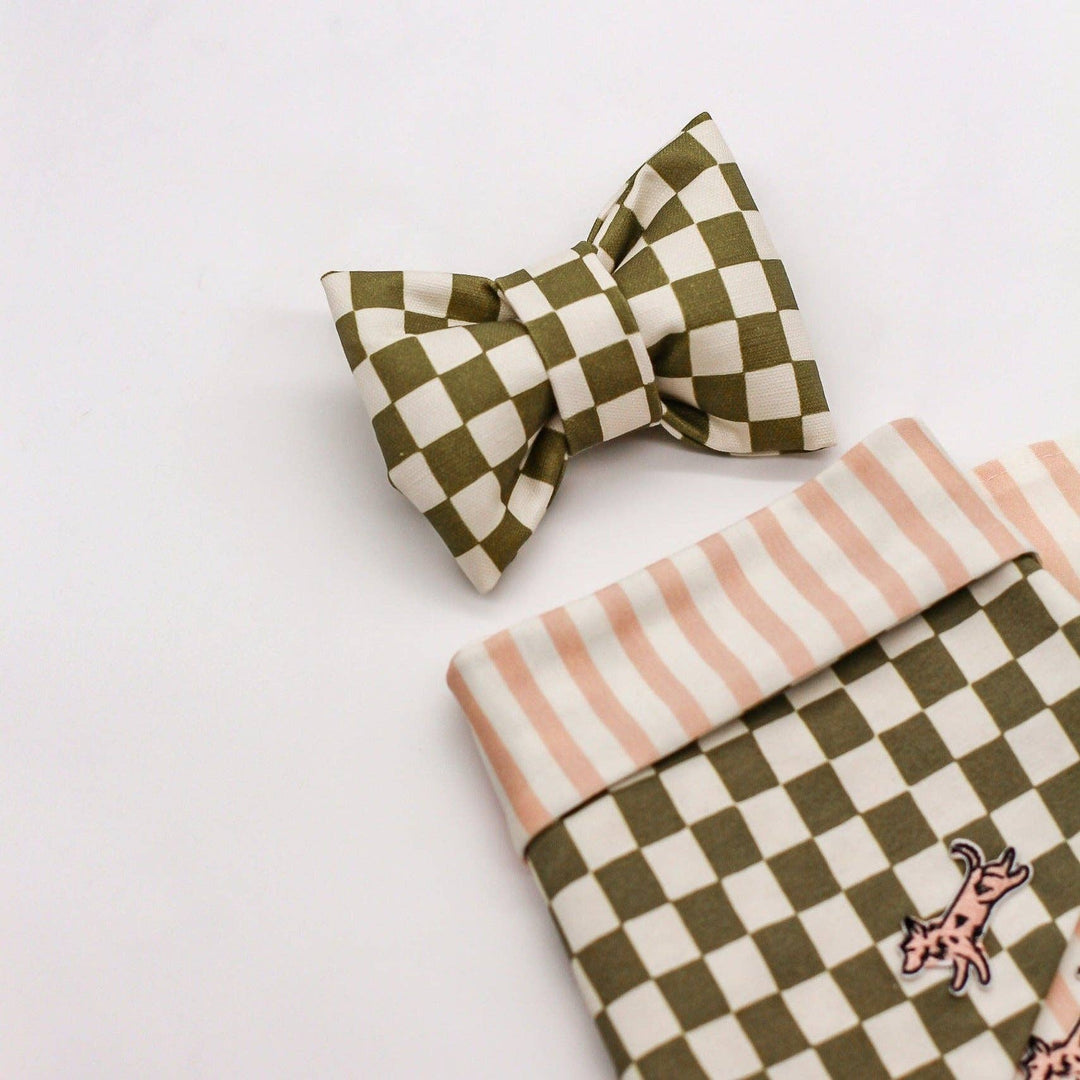 Checkered Bow Tie