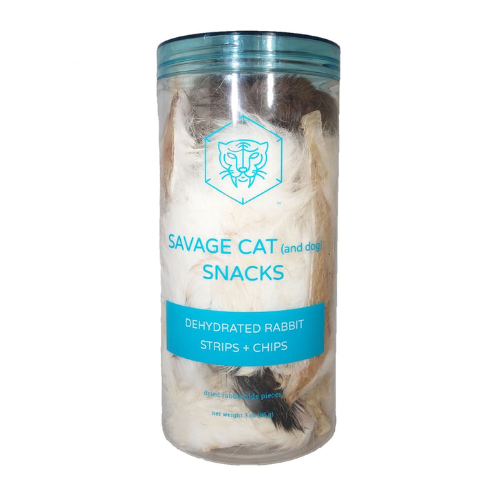 Dehydrated Rabbit Strips & Chips
