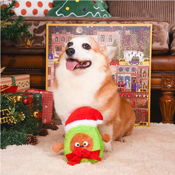 Santa Avocado - Plush Toy