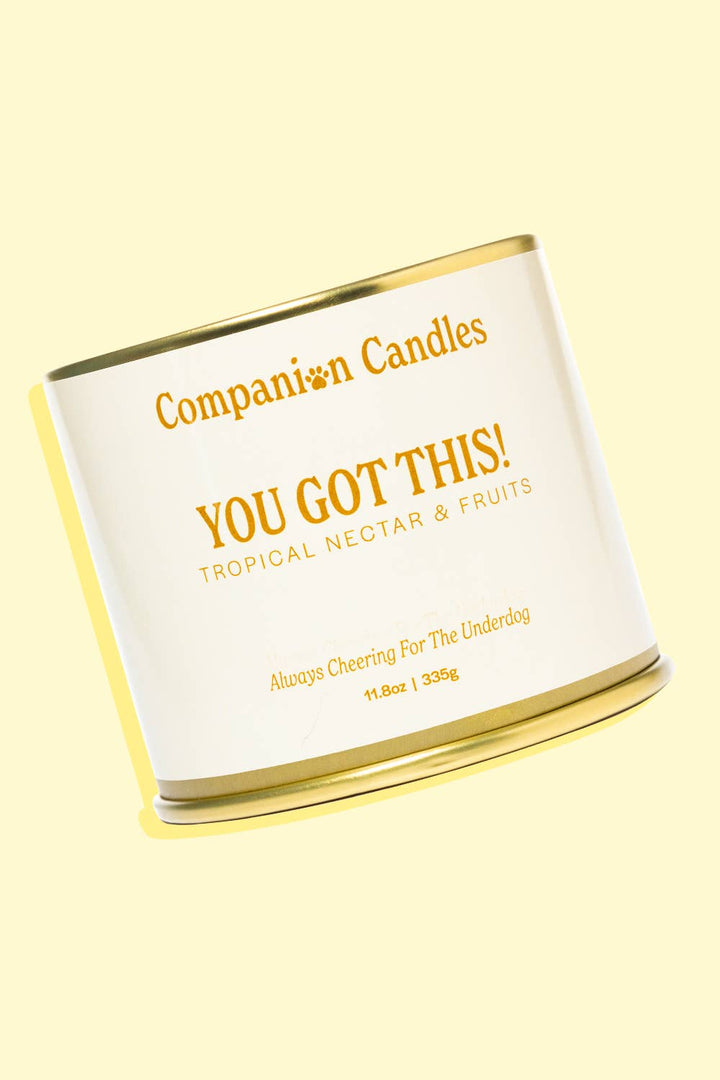 Citrus Coconut-Soy Scented Candle (Pet-Safe)