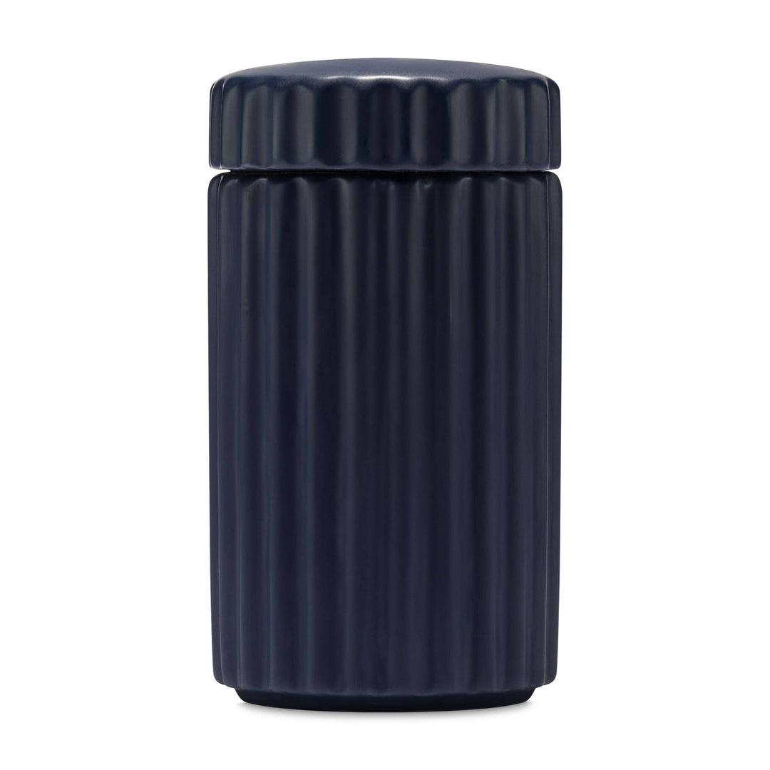 Ripple Ceramic Dog Treat Jar
