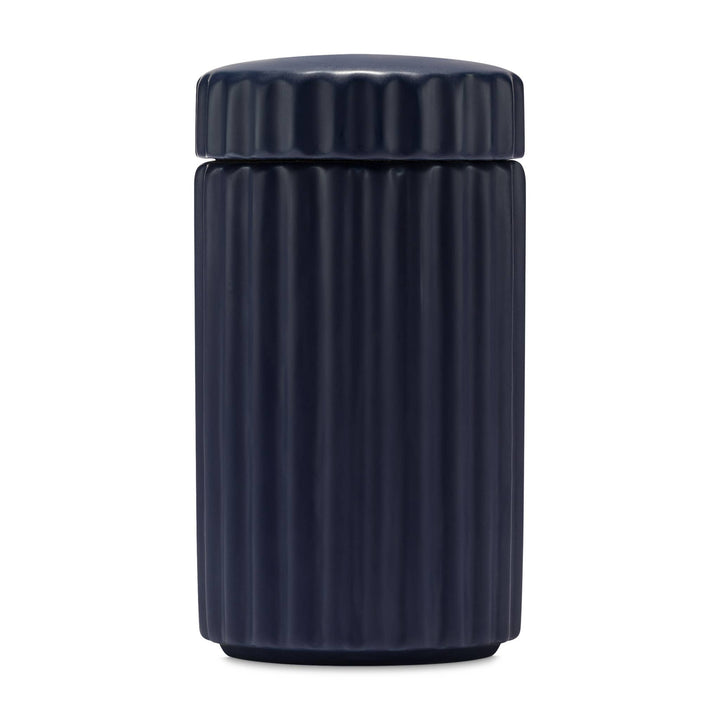 Ripple Ceramic Dog Treat Jar