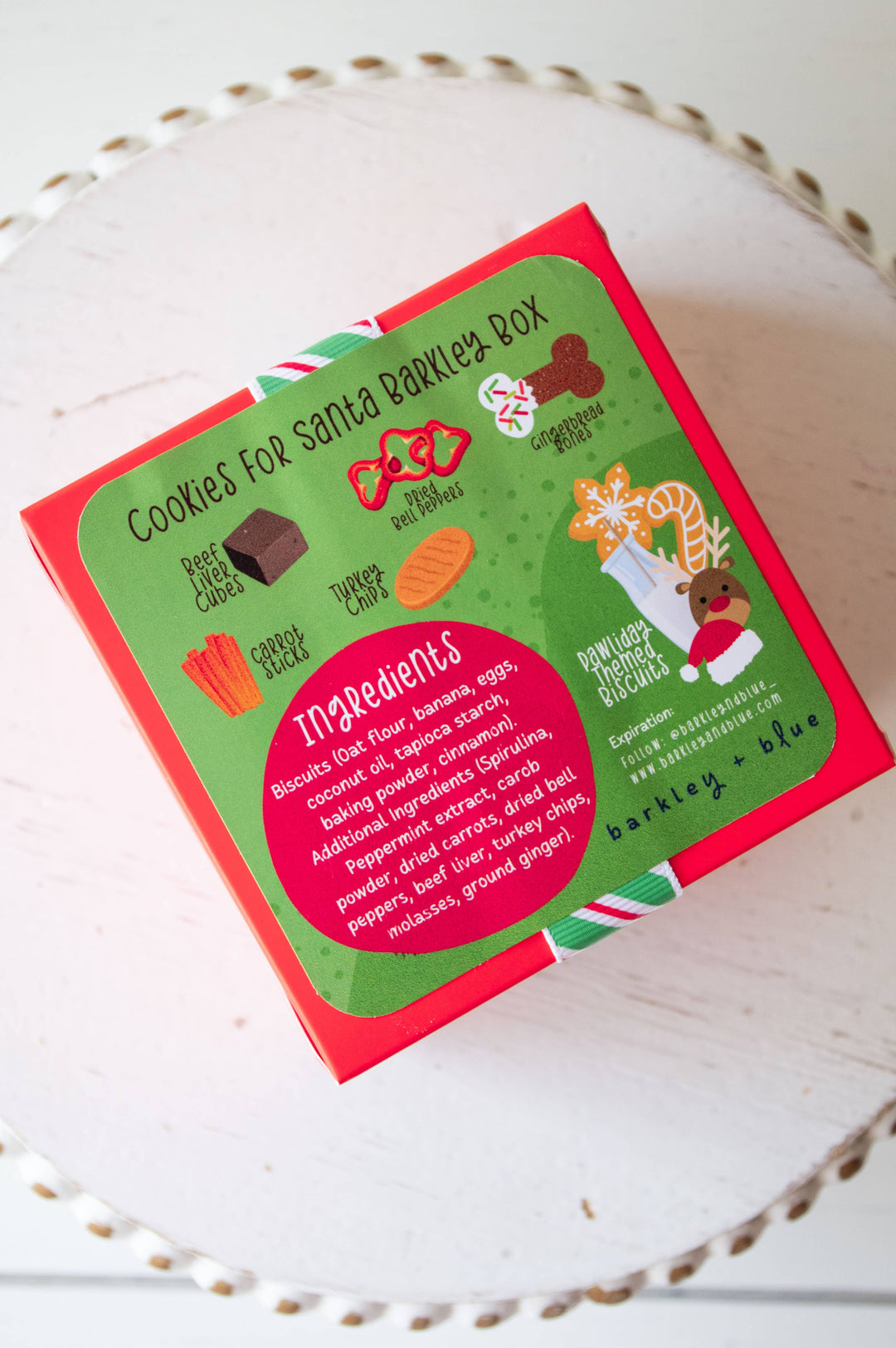 Cookies for Santa Paws Holiday Barkuterie Box