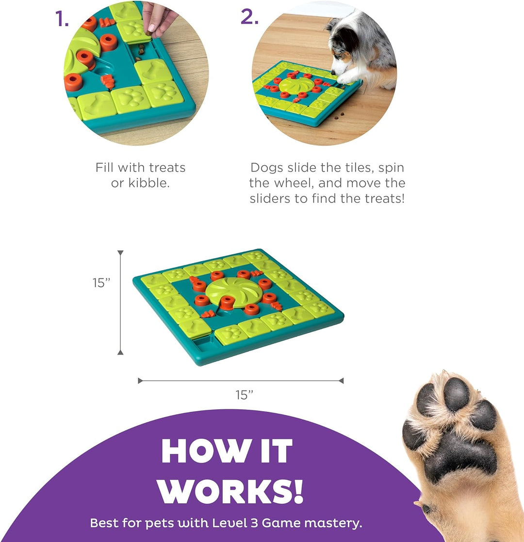 MultiPuzzle Interactive Dog Treat Puzzle Toy