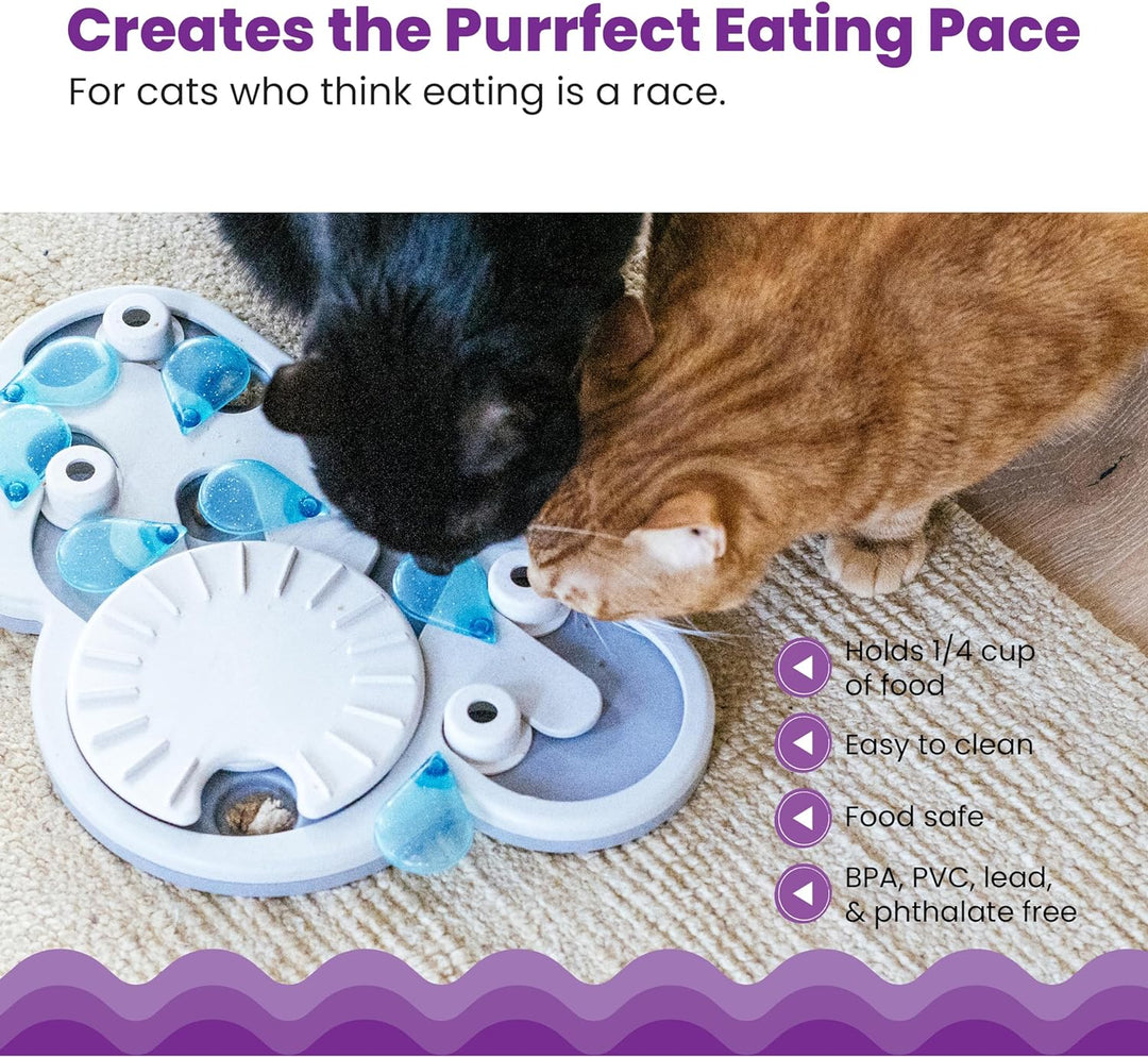 Catstages Rainy Day Puzzle & Play - Interactive Cat Treat Puzzle