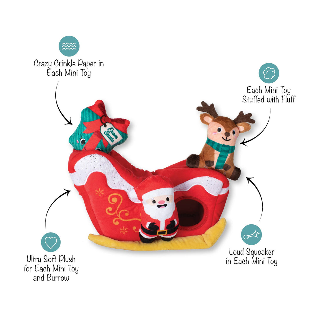 HOLD ON FOR DEER LIFE HIDE & SEEK PLUSH DOG TOY SET