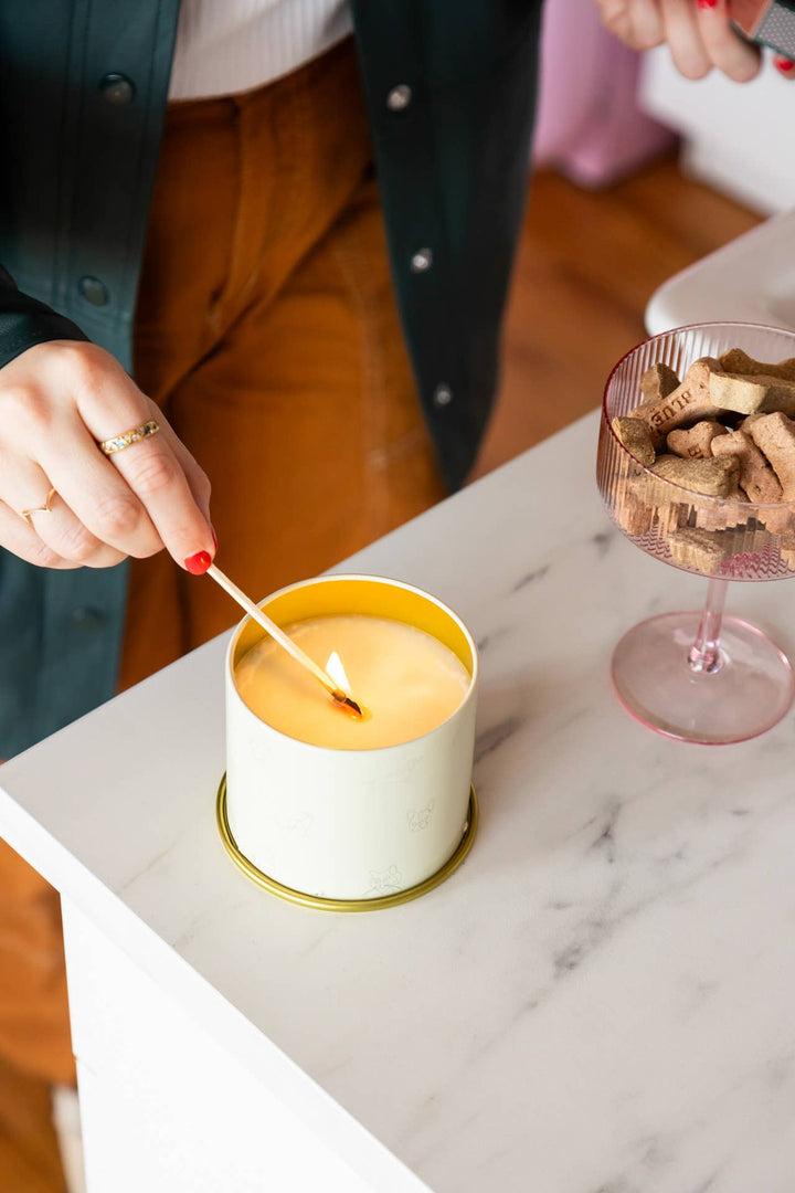 Grapefruit & Vanilla Coconut-Soy Scented Candle (Pet-Safe)