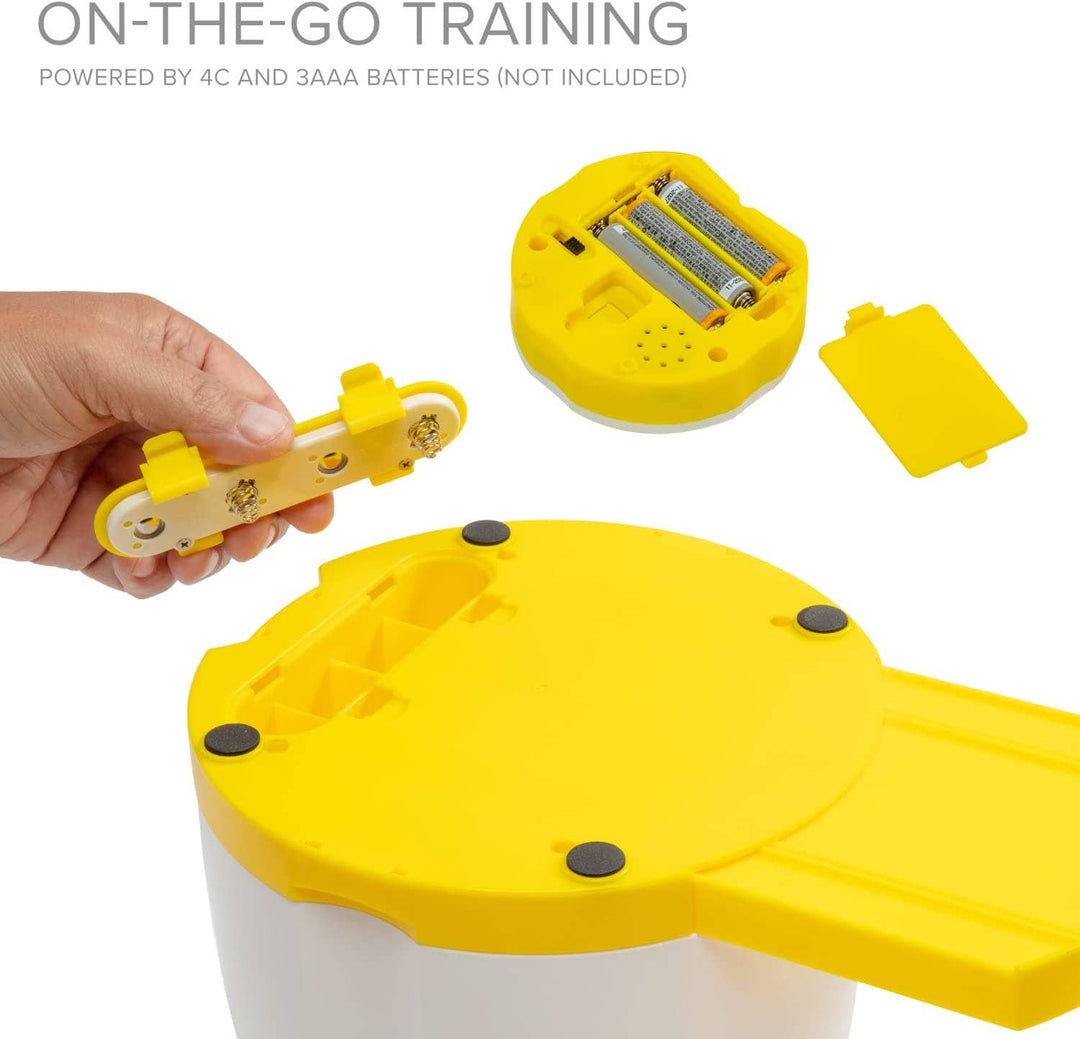 Treat Dispenser with Remote Button, Dog Memory Training Toy