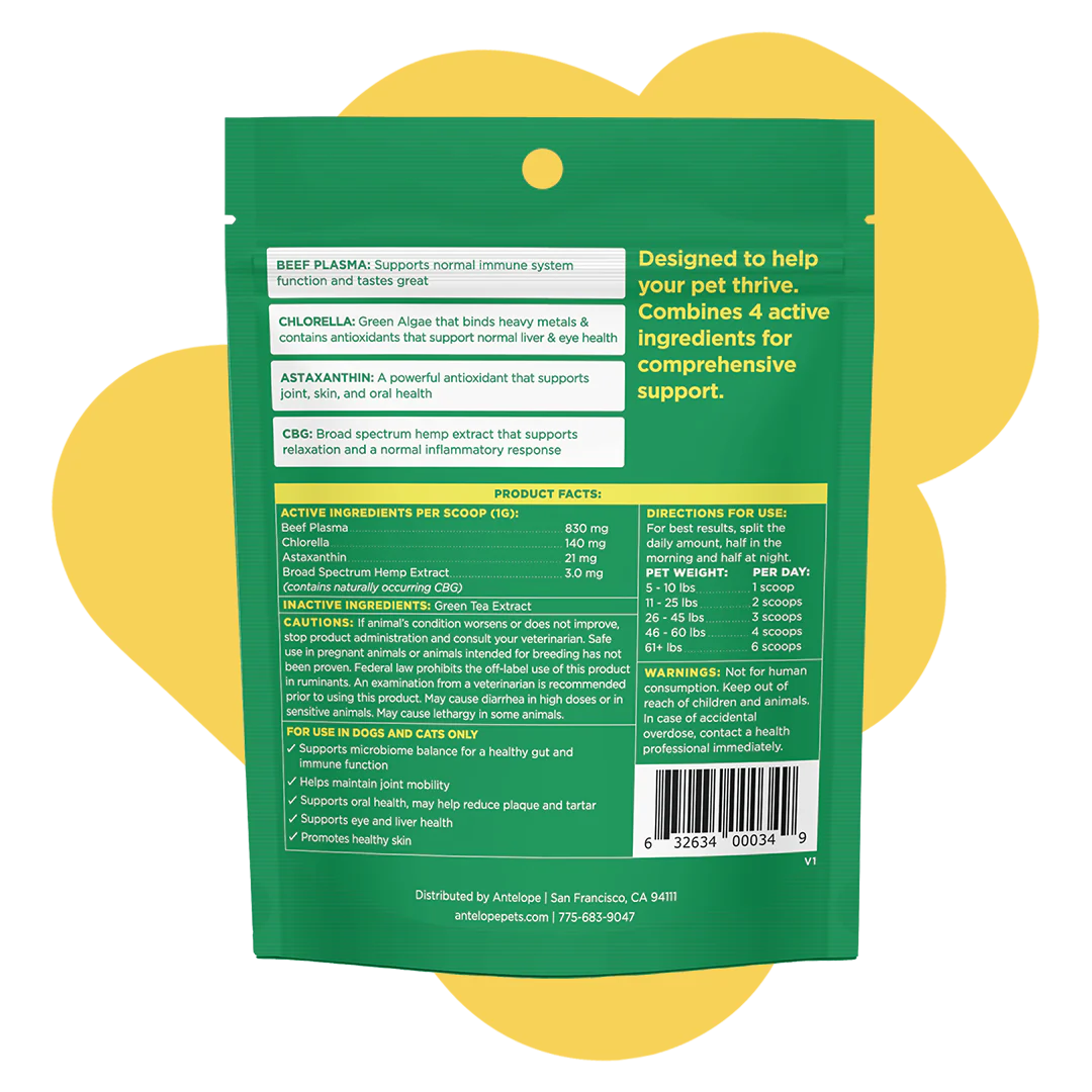 Daily Thrive Comprehensive Health Supplement Powder