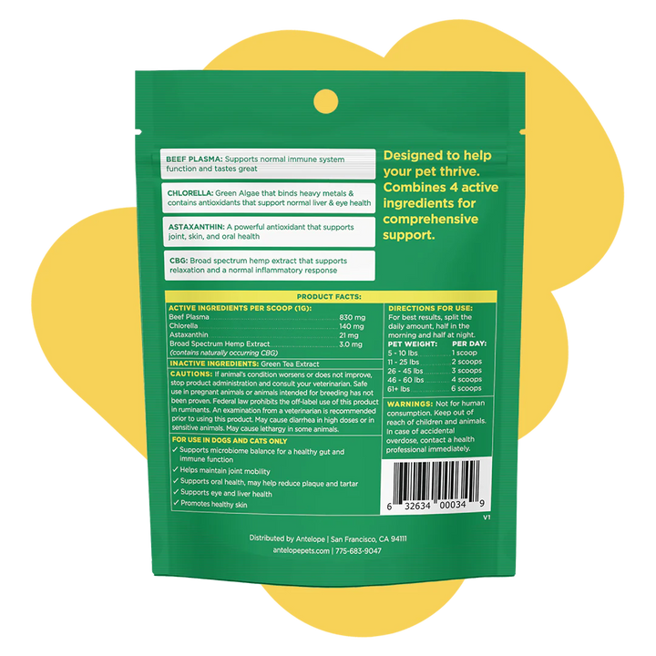 Daily Thrive Comprehensive Health Supplement Powder
