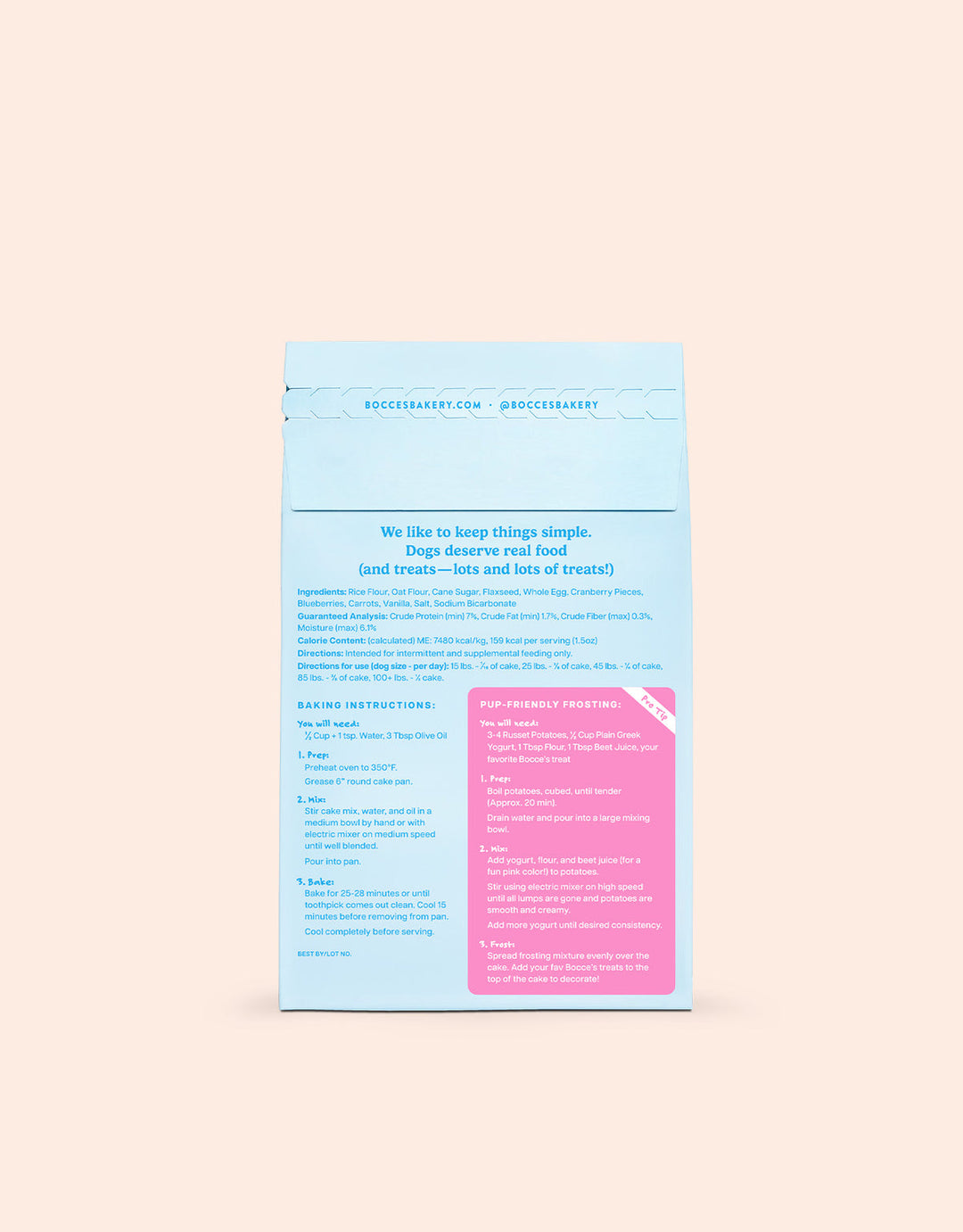 Birthday Cake Bake-At-Home Cake Mix