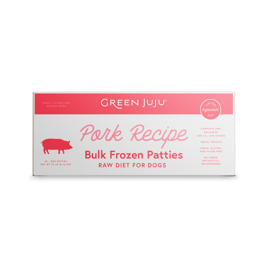 Green Juju Frozen Raw Food for Dogs