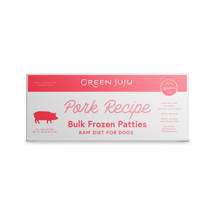 Green Juju Frozen Raw Food for Dogs