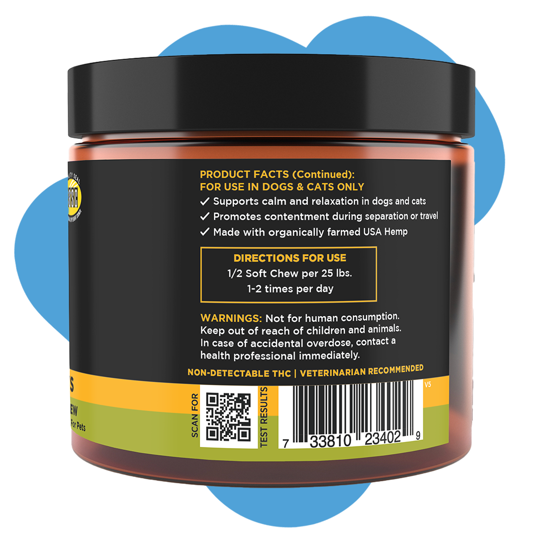 Chill+Out Broad Spectrum Calming Hemp Soft Chews