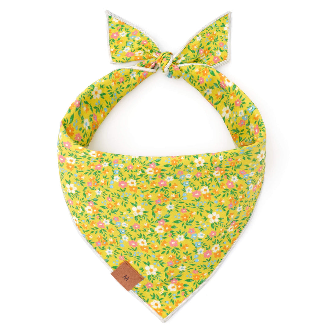 Bunny Garden Reversible Easter Bandana