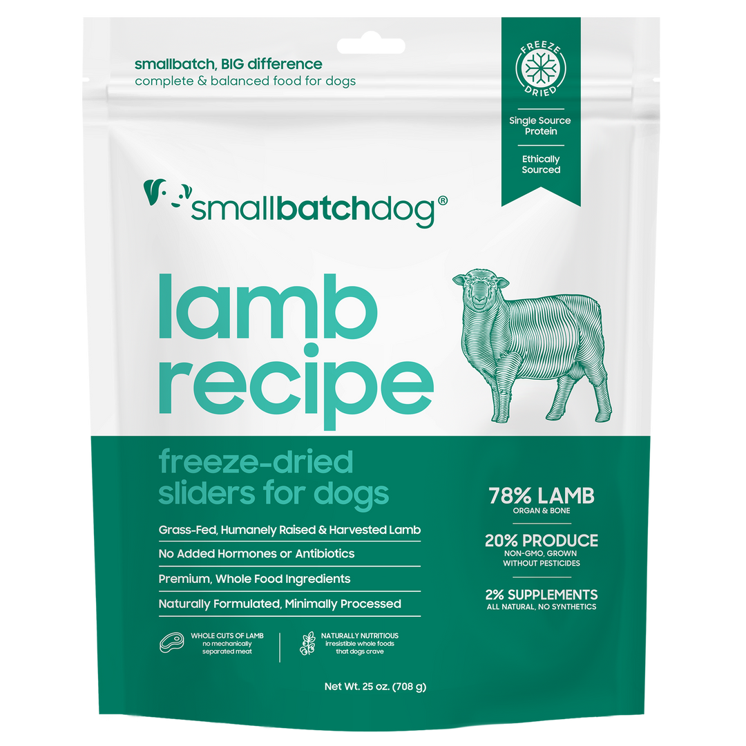 SmallBatch Freeze-Dried Raw Food for Dogs