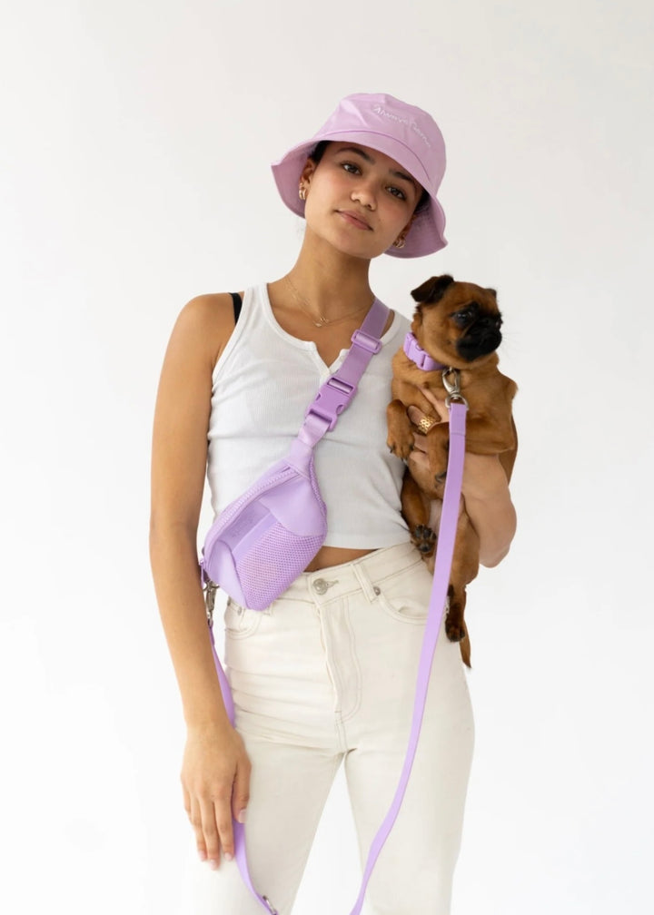 Sling Bag + Dog Leash Set