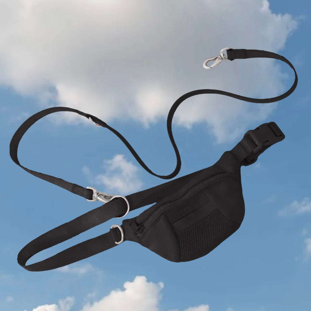 Sling Bag + Dog Leash Set