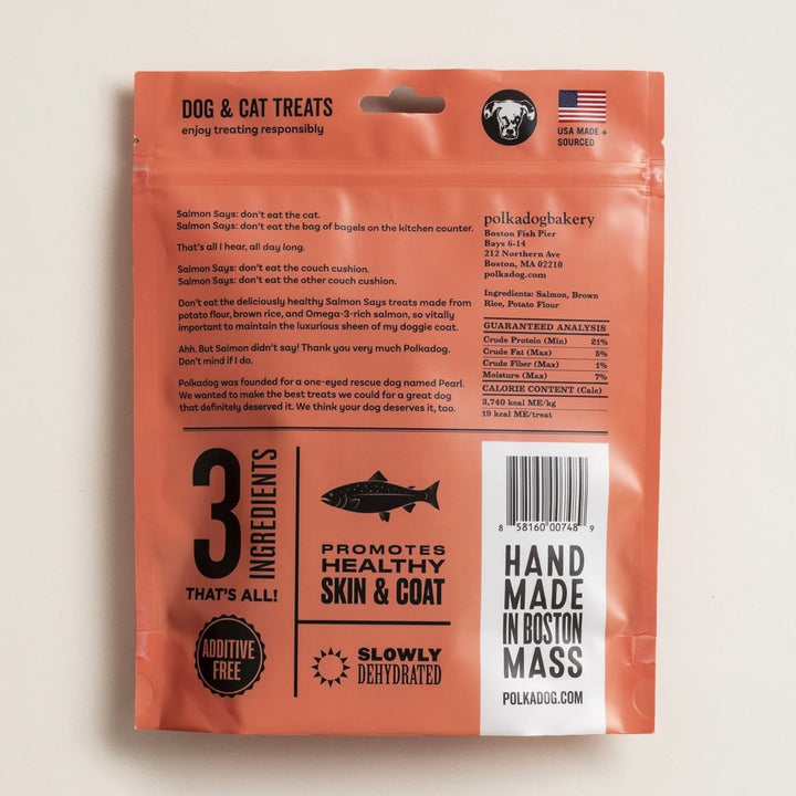 Salmon Says Crunchy Bones for Dogs & Cats (8oz)