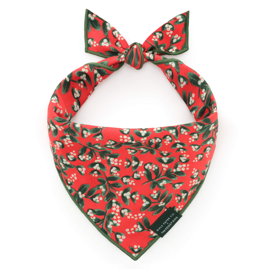 Rifle Paper Co. x TFD Mistletoe Bandana
