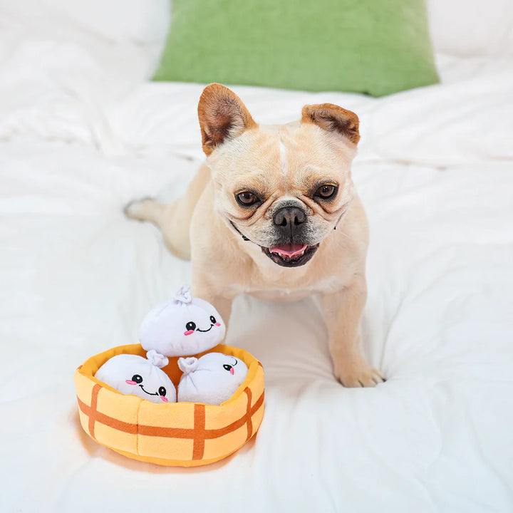 Soup Dumplings - Plush Dog Toy