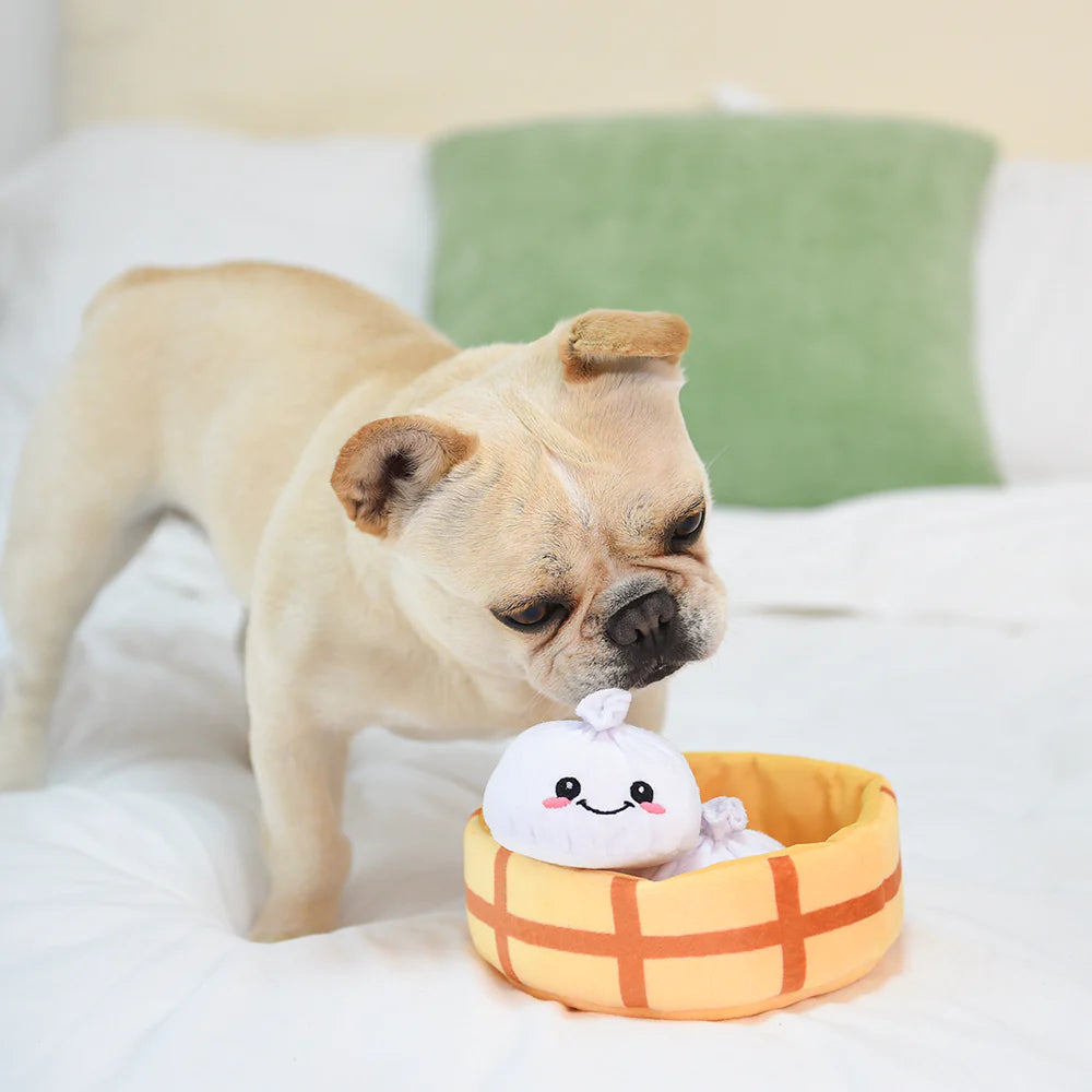 Soup Dumplings - Plush Dog Toy