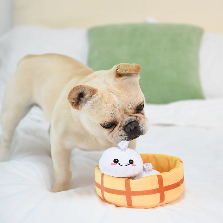 Soup Dumplings - Plush Dog Toy