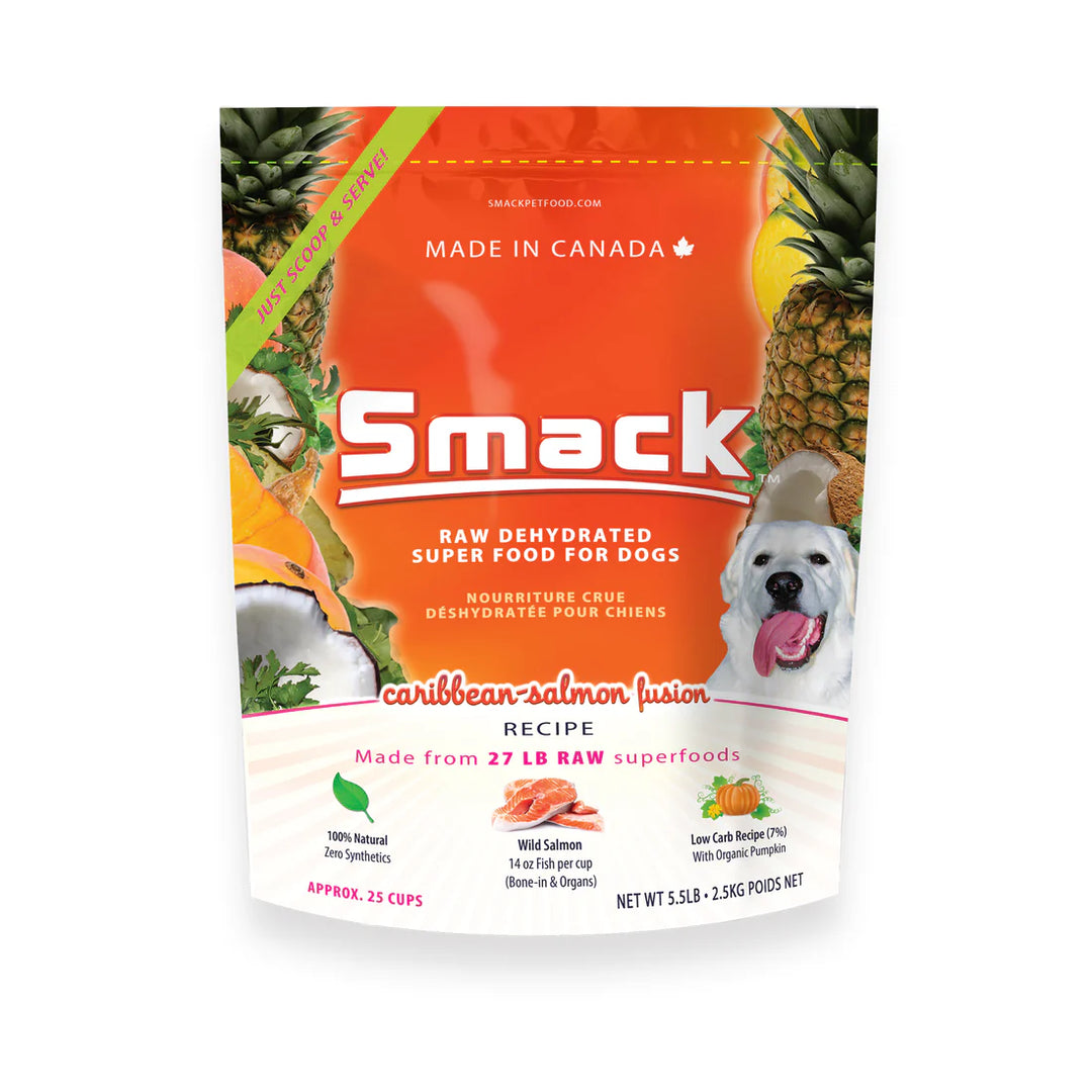 Caribbean-Salmon Fusion - Raw Dehydrated Superfood for Dogs
