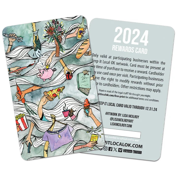 Keep It Local OK Card